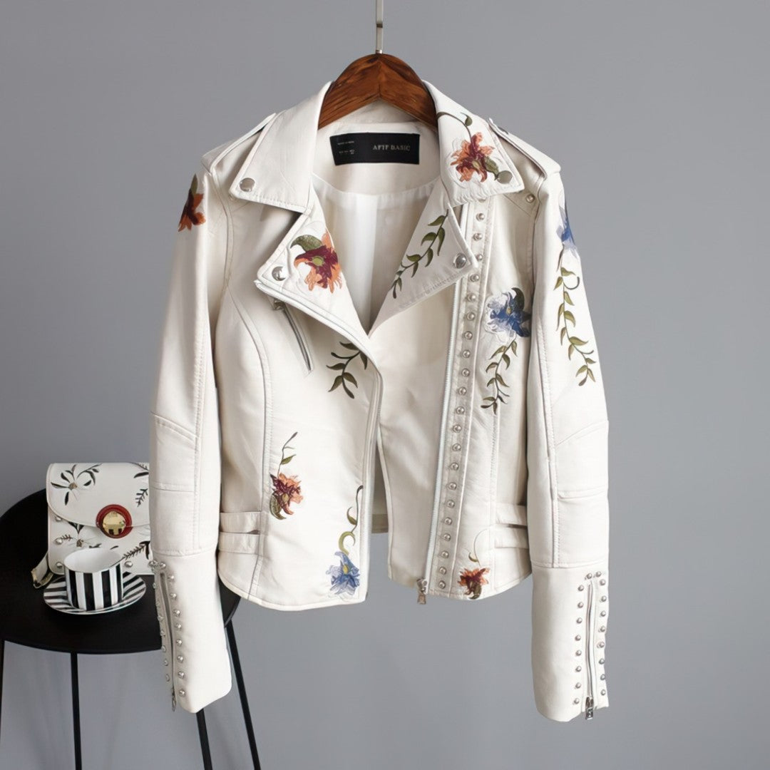 Adelina | Giacca in pelle vegana da donna