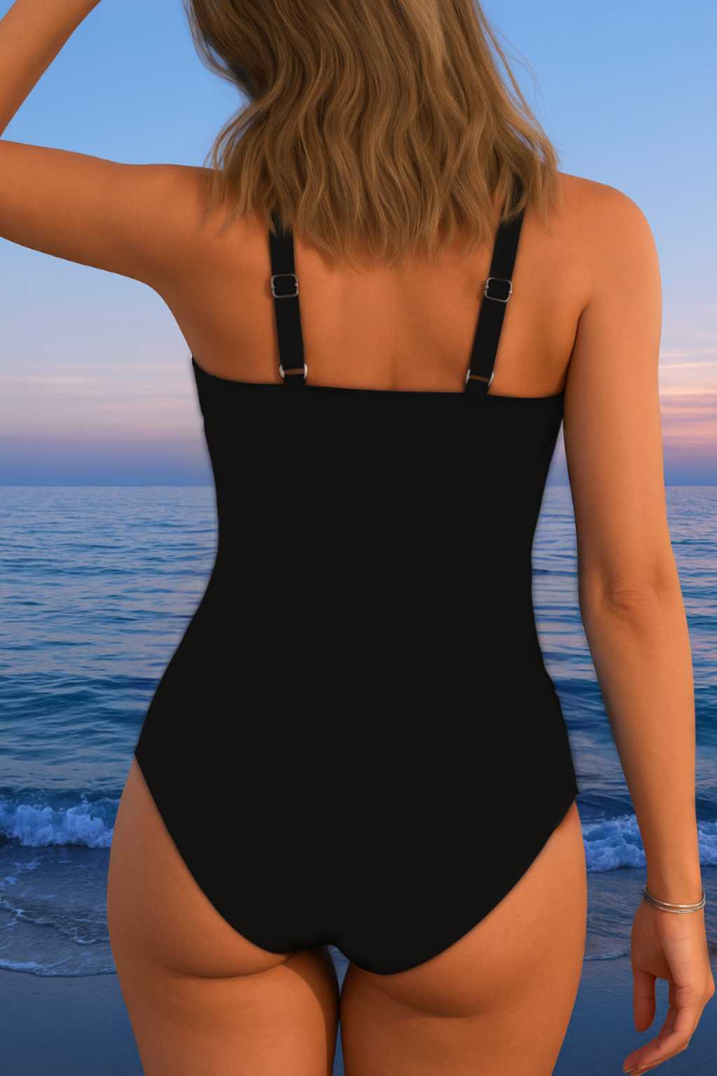 Mayte™ | Costume Intero Modellante con Scollo Incrociato