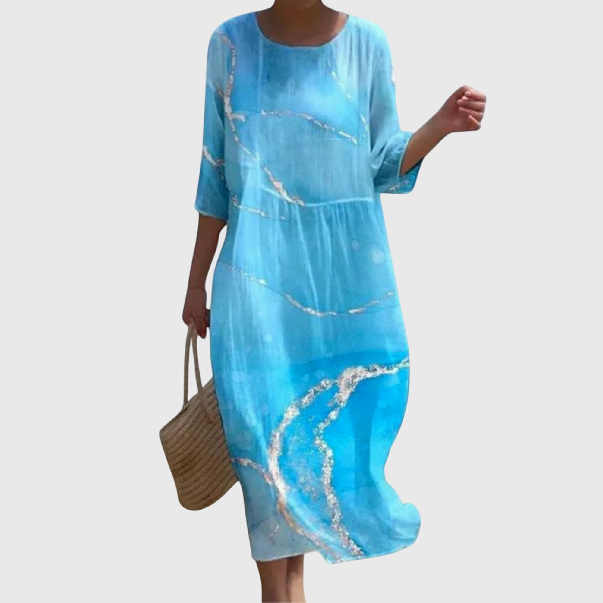 Hayley™ | Abito maxi floreale stiloso