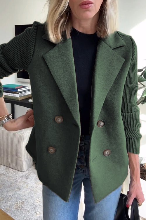 Cristiana | Blazer con maniche in maglia