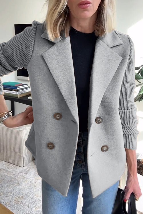 Cristiana | Blazer con maniche in maglia