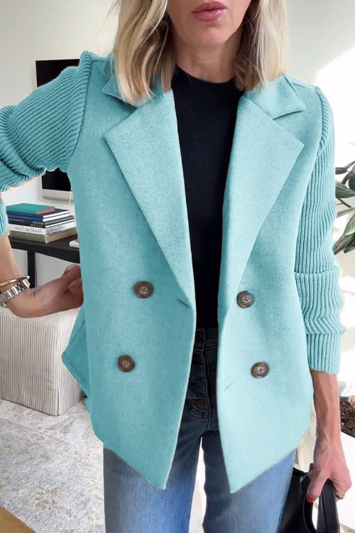 Cristiana | Blazer con maniche in maglia