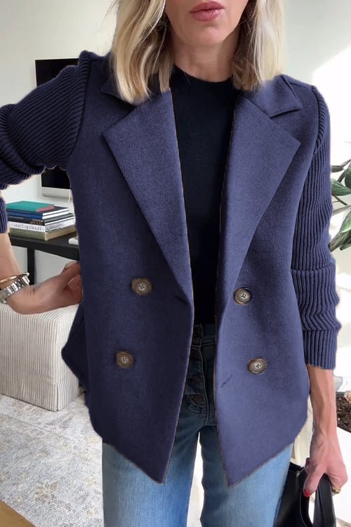 Cristiana | Blazer con maniche in maglia