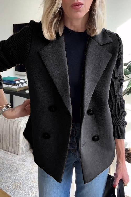 Cristiana | Blazer con maniche in maglia