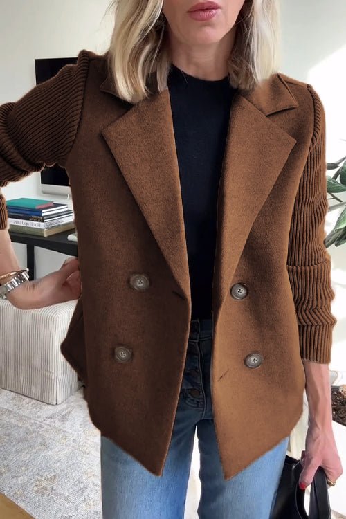 Cristiana | Blazer con maniche in maglia