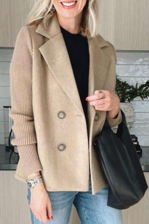 Cristiana | Blazer con maniche in maglia
