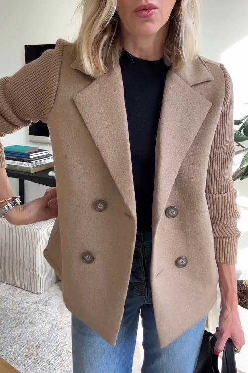 Cristiana | Blazer con maniche in maglia