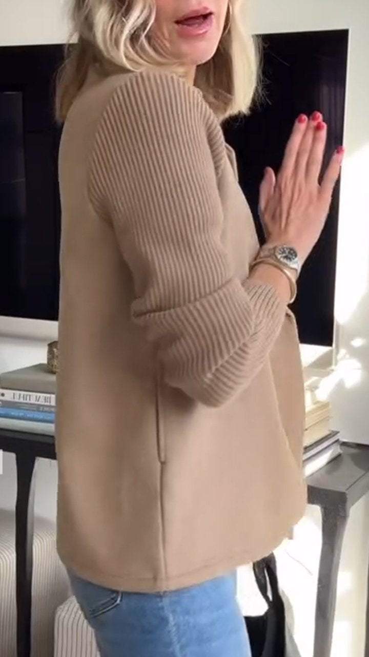 Cristiana | Blazer con maniche in maglia