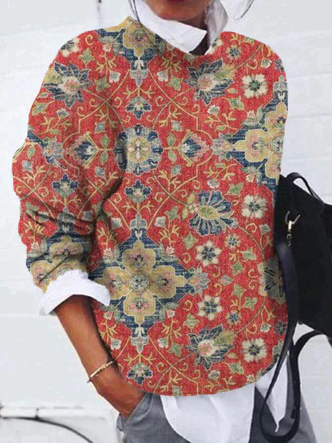Silvana | Maglia Calda con Stampa Esclusiva