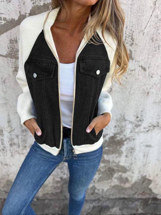 Olivia | Giacca di denim moderna