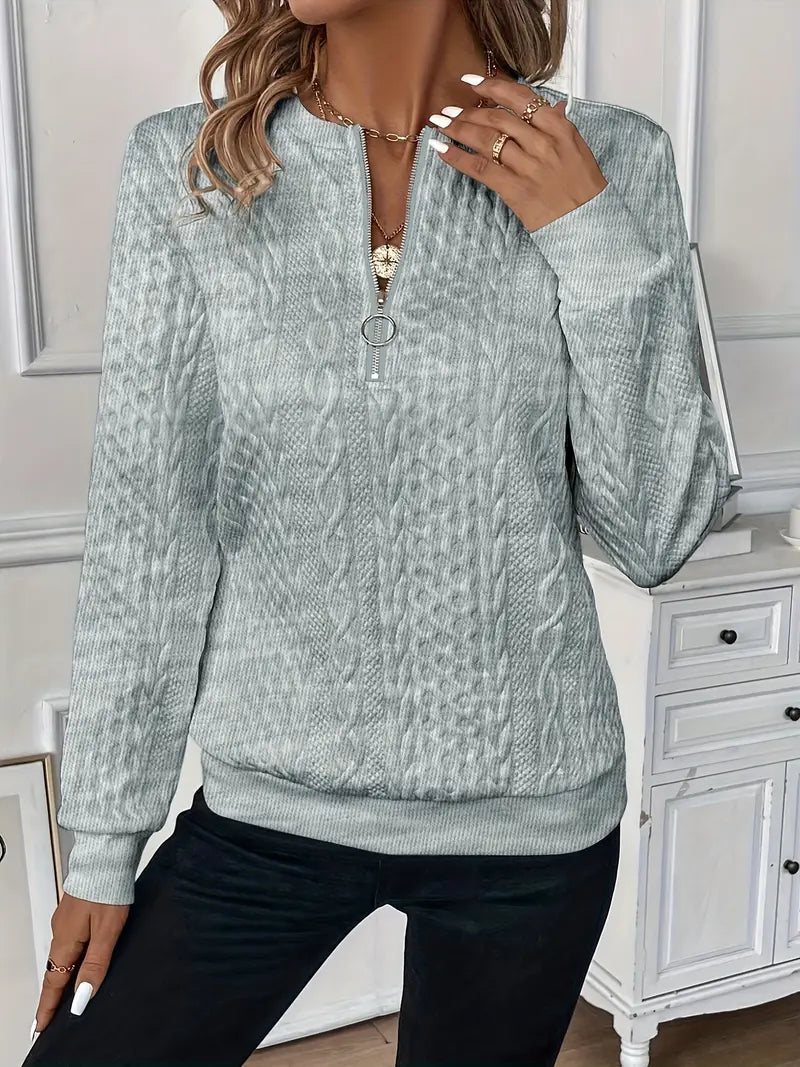 Irma | Maglione Elegante con Zip