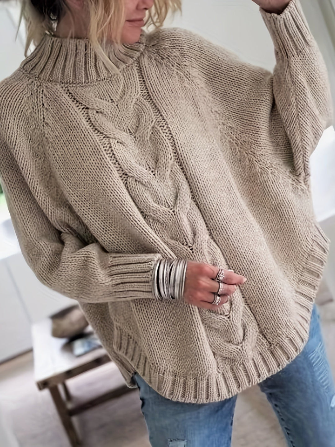 Lina - Elegante maglione lavorato a maglia