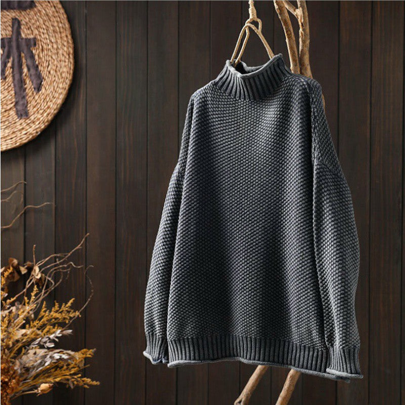 Aeris - Maglione in maglia waffle