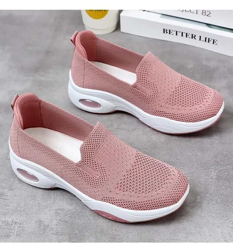 Paola - Sneakers ortopediche a maglia traspirante