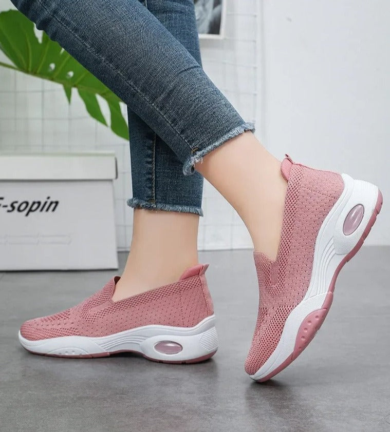 Paola - Sneakers ortopediche a maglia traspirante