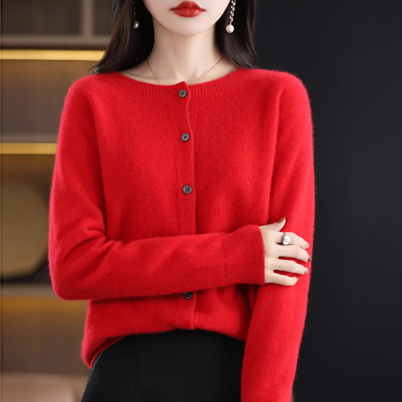Zita | Cardigan di lana accogliente