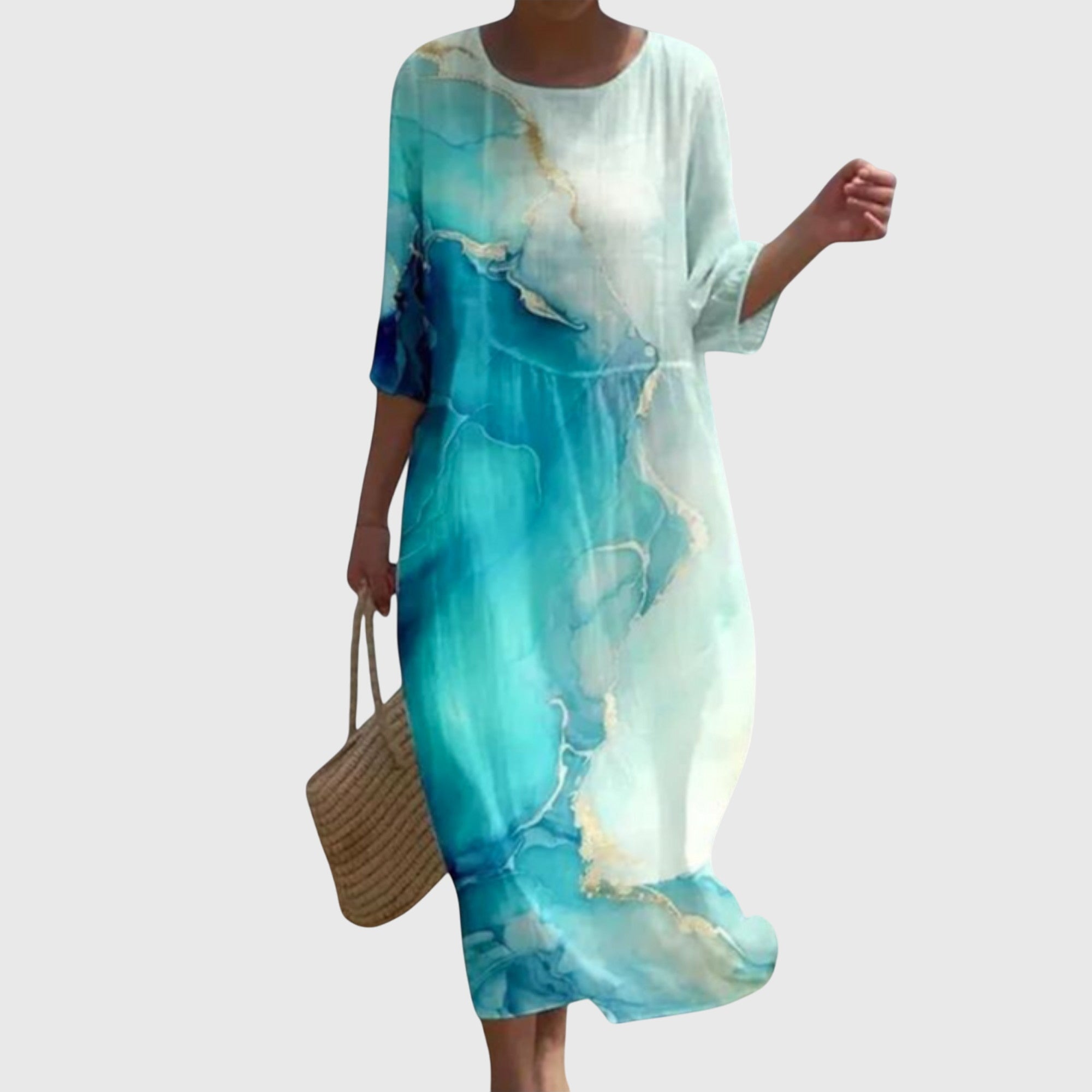 Hayley™ | Abito maxi floreale stiloso