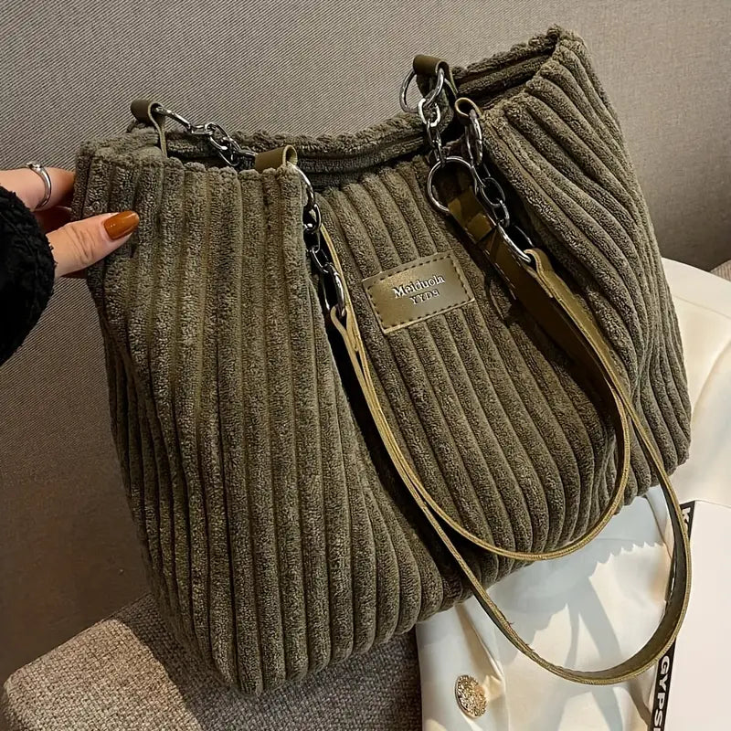 Megan / Borsa in velluto a coste
