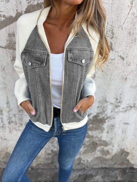 Olivia | Giacca di denim moderna