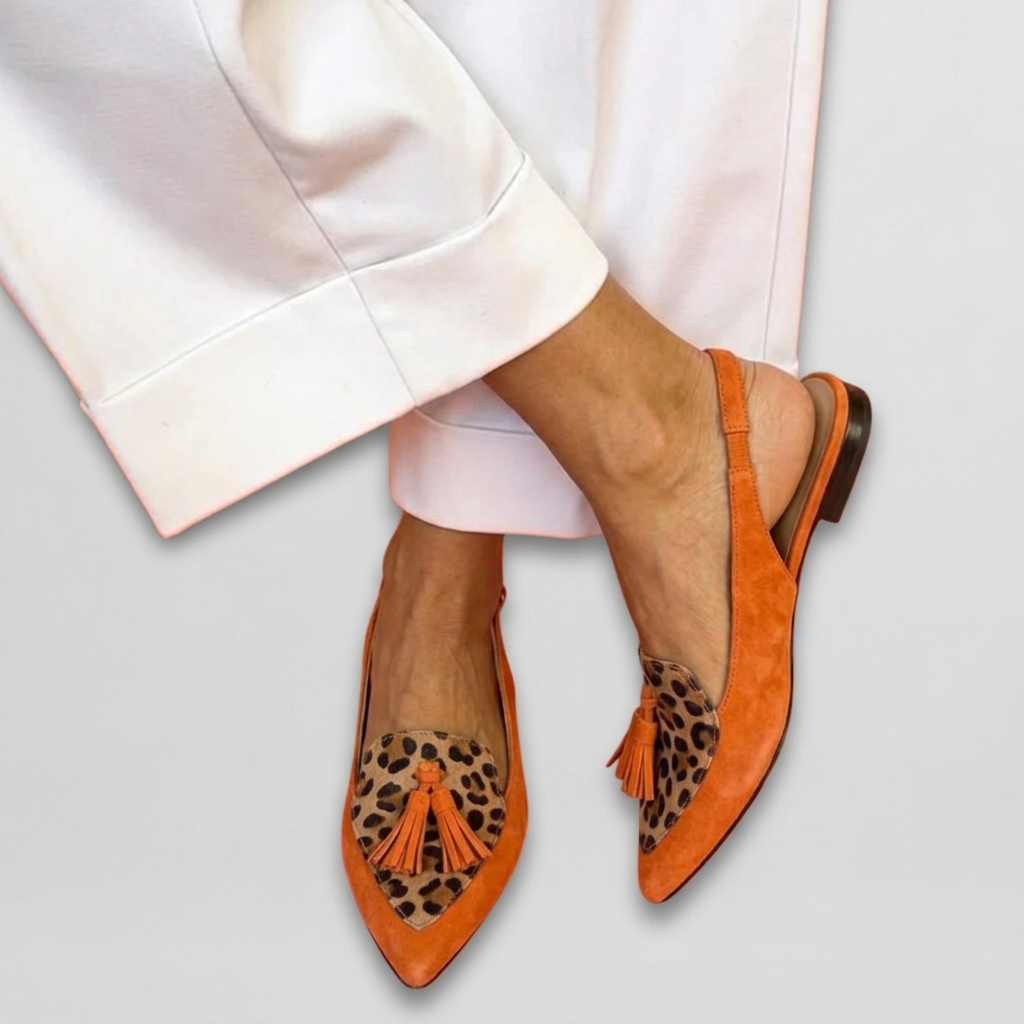 Eliza | Sandali con Cinturini e Nappe