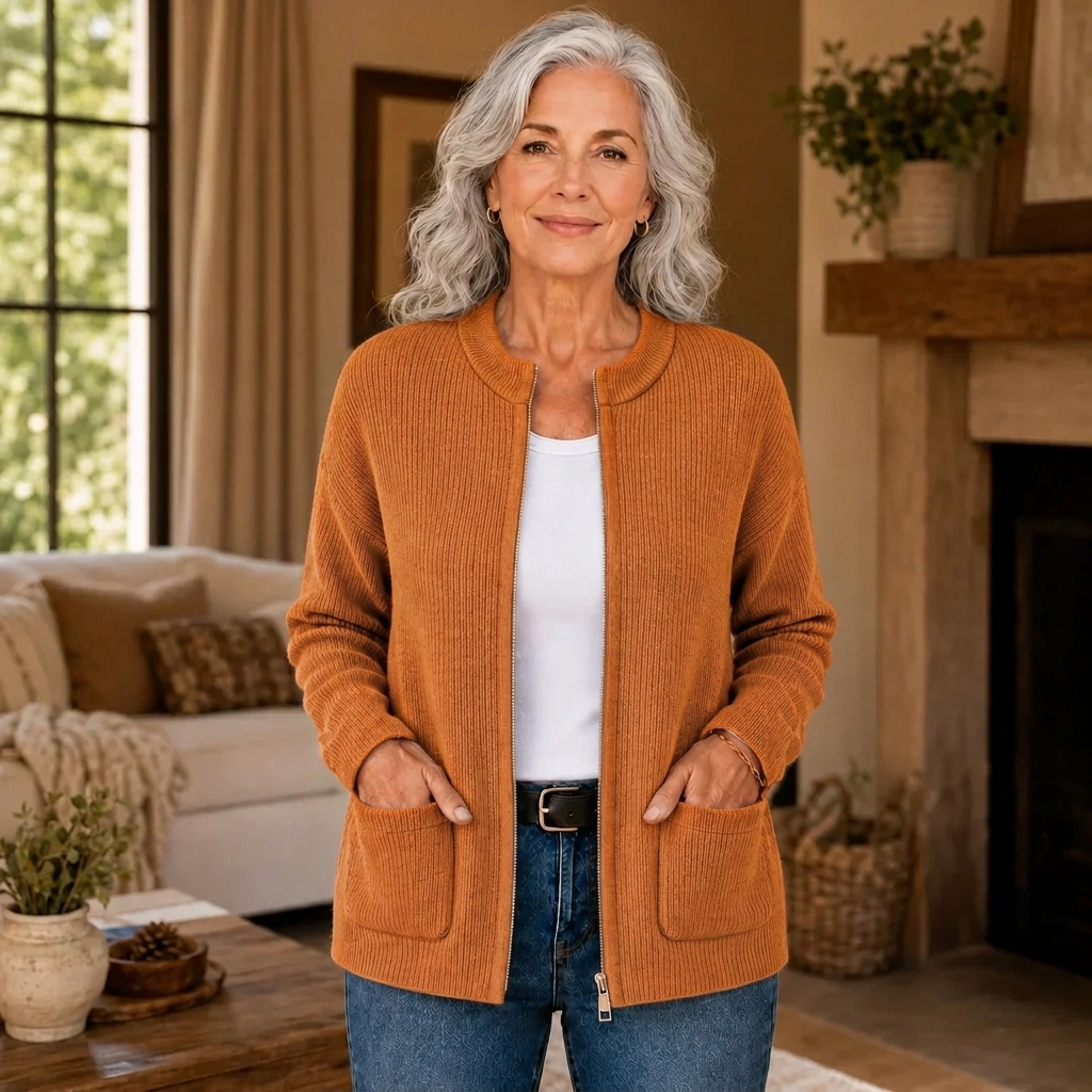 Patrizia | Cardigan in Maglia Senza Tempo
