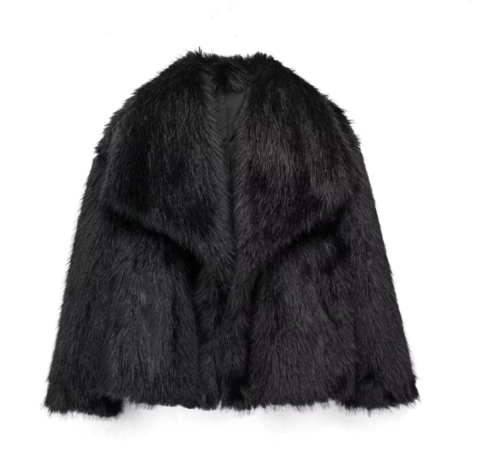 ARELLE - Cappotto in pelliccia sintetica