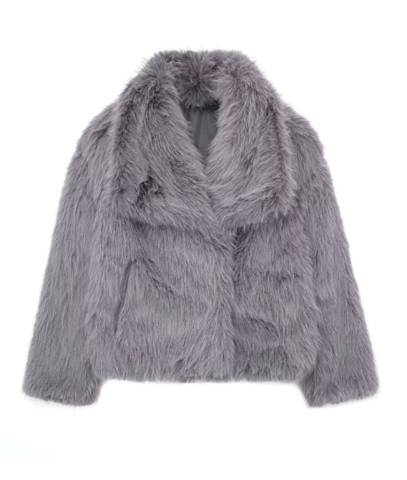 ARELLE - Cappotto in pelliccia sintetica