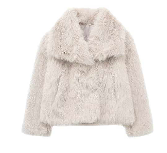 ARELLE - Cappotto in pelliccia sintetica