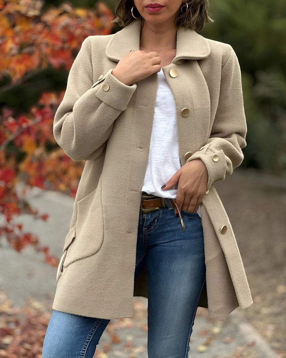 Miriam™ | Giacca casual con fiocco laterale chic