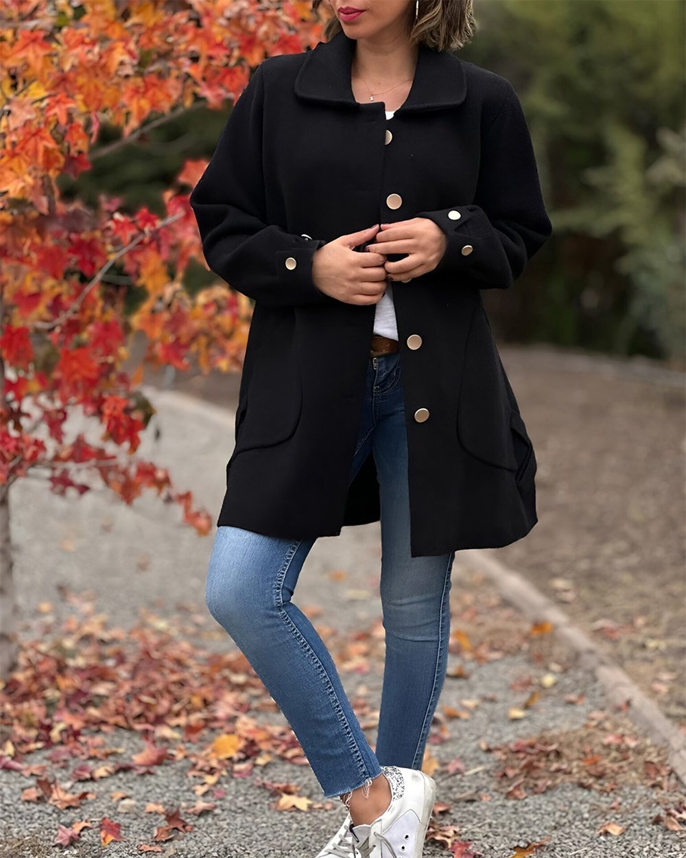 Miriam™ | Giacca casual con fiocco laterale chic
