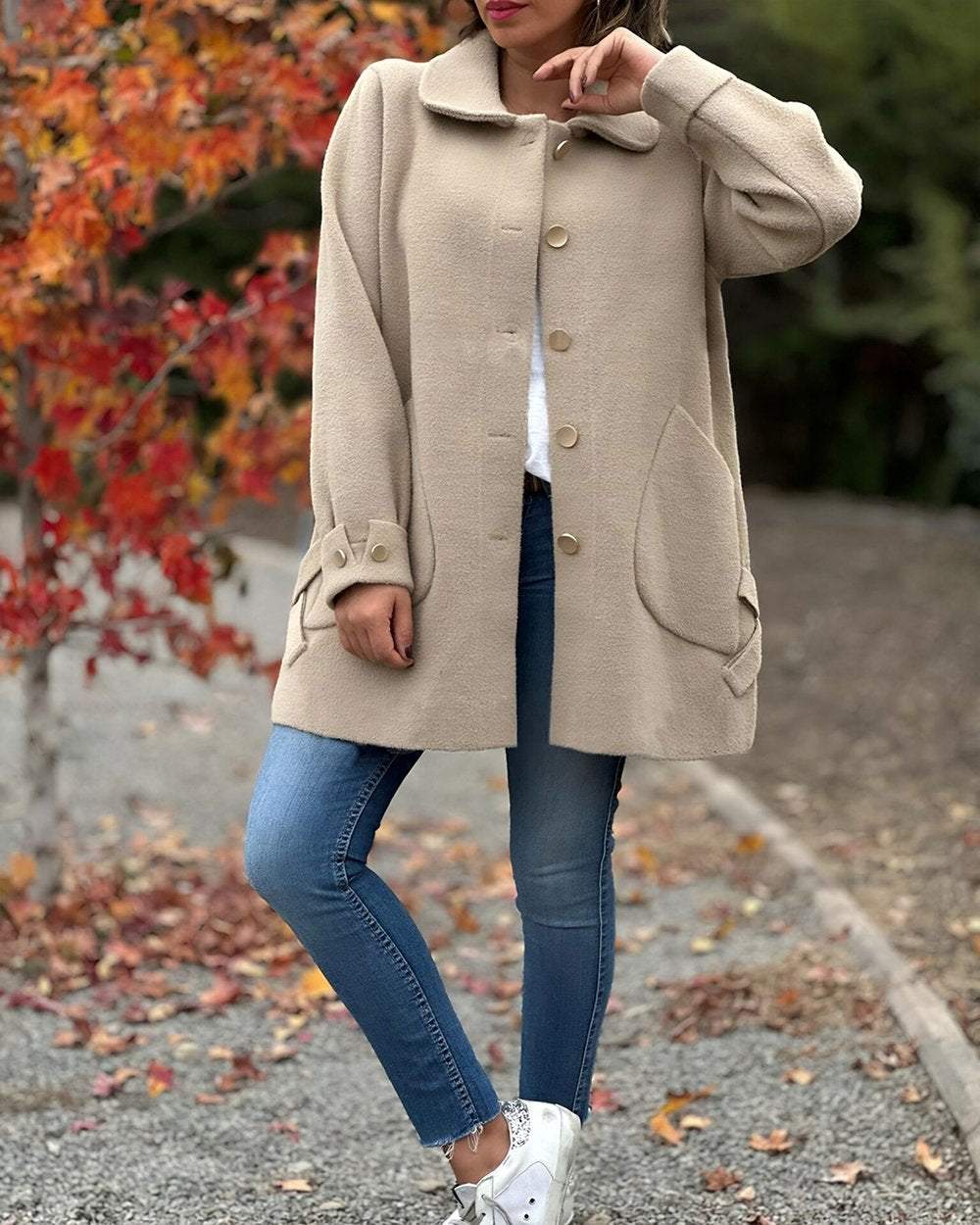 Miriam™ | Giacca casual con fiocco laterale chic