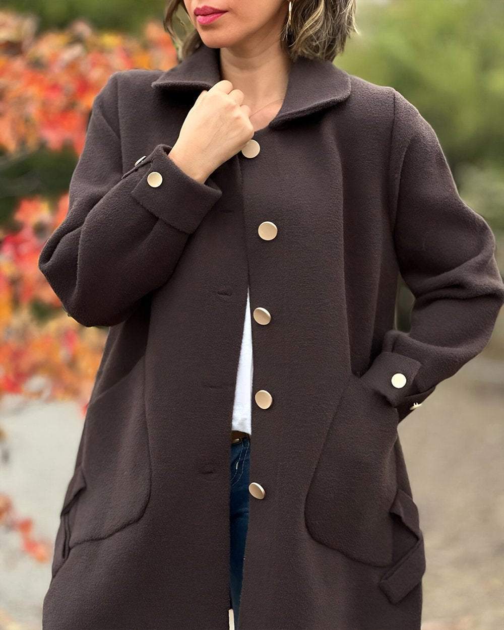 Miriam™ | Giacca casual con fiocco laterale chic