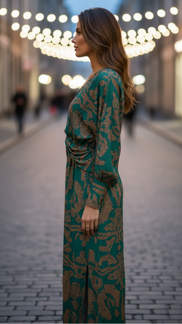 Lara | Abito Elegante Midi