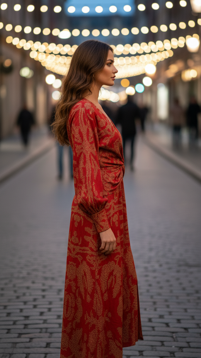 Lara | Abito Elegante Midi