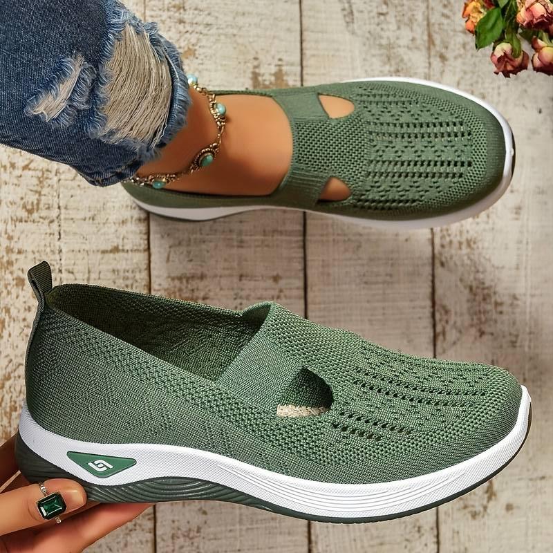 Haniya - Sneakers Slip-On in Maglia Traspirante