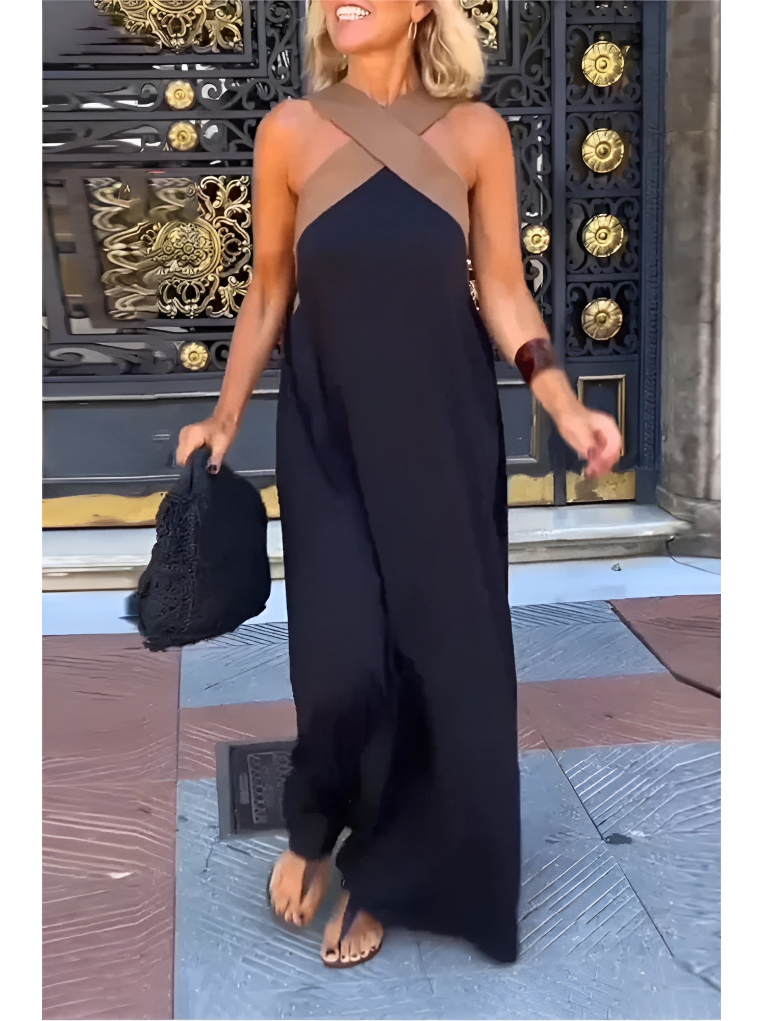 Delphine | Abito Estivo con Scollo Incrociato