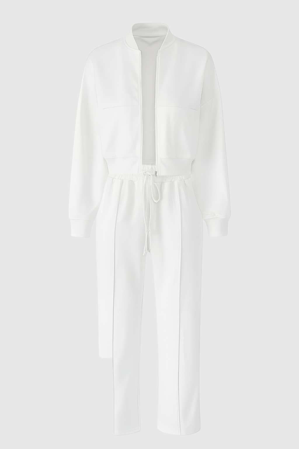 Alveno | Bianco Completo Vest e Pantaloni Premium