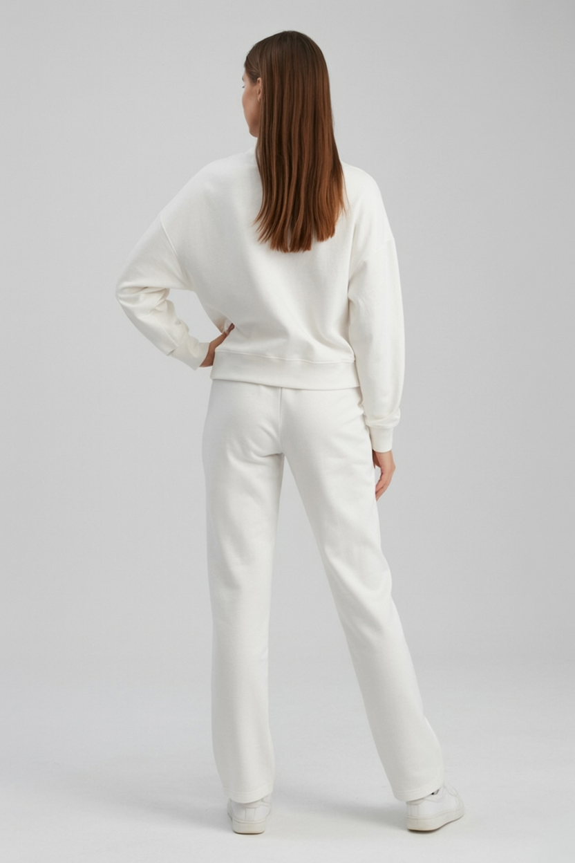 Alveno | Bianco Completo Vest e Pantaloni Premium