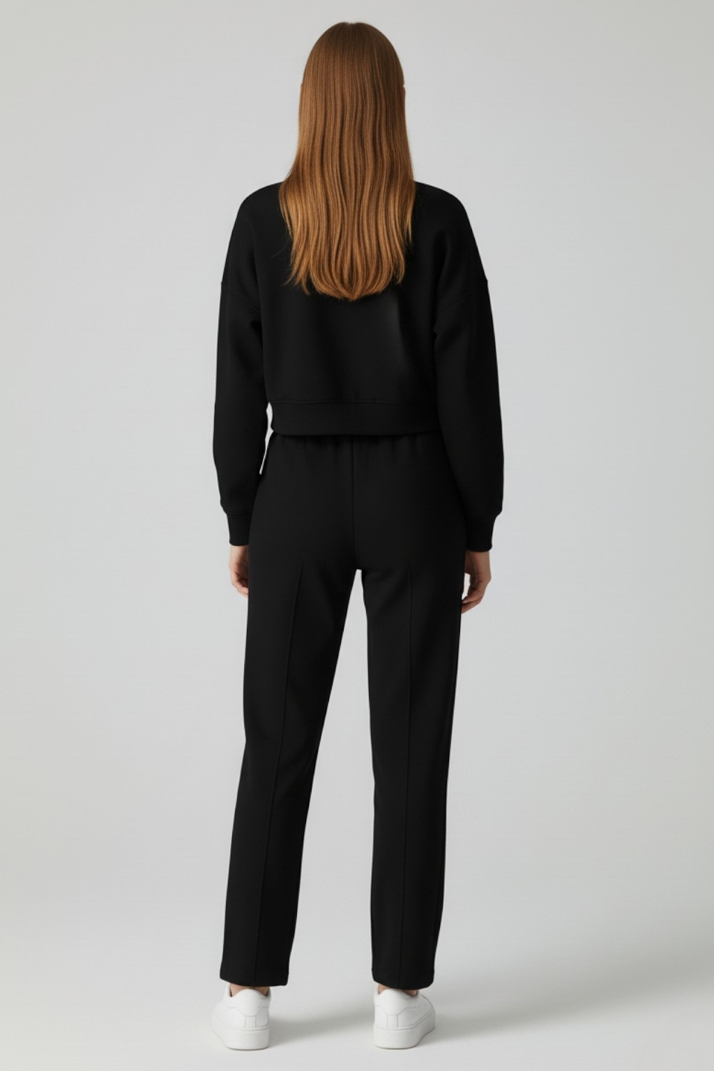 Alveno | Nero Completo Vest e Pantaloni Premium