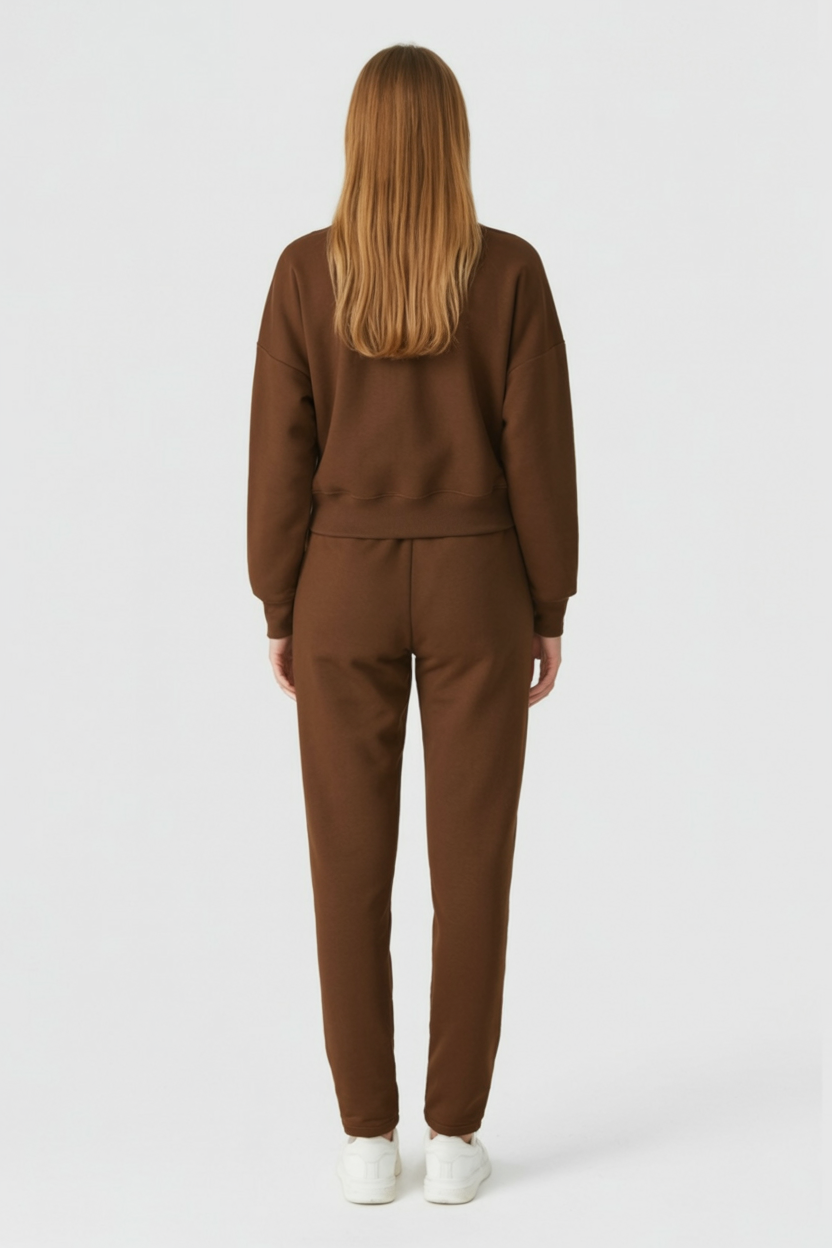 Alveno | Marrone Completo Vest e Pantaloni Premium