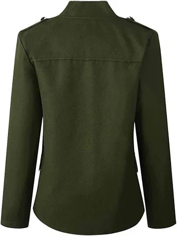 Nina - Blazer da donna con collo alto