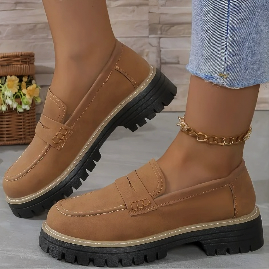 Sofia | Mocassino Platform con Suola Chunky